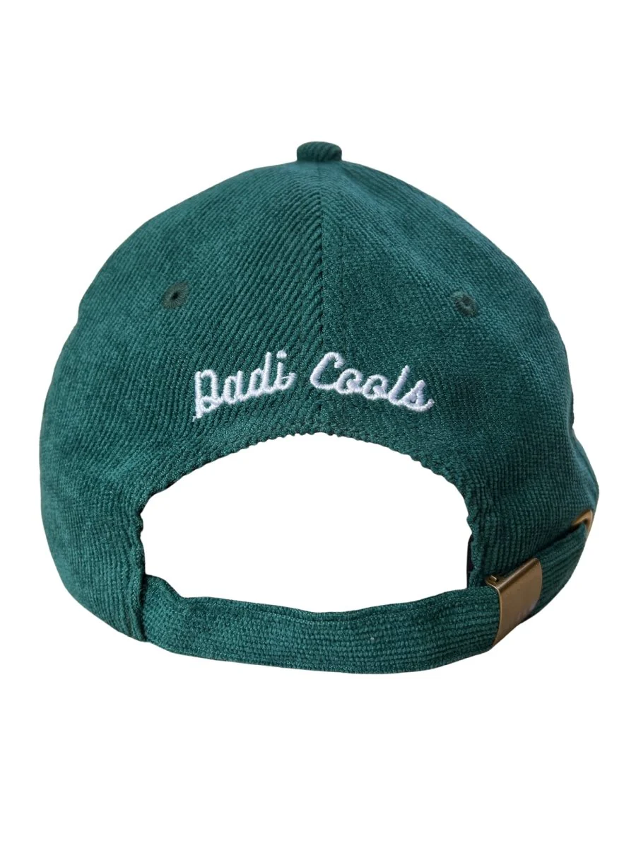 Richie Benaud Green Corduroy Hat - Image 8